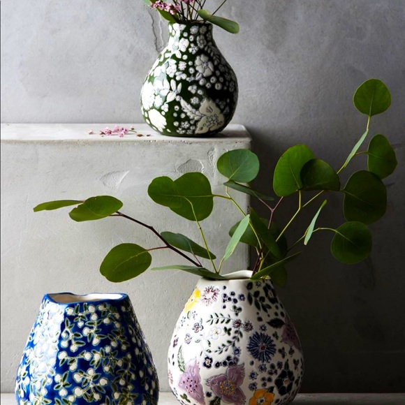 ISO Anthropologie Dorotea Bud Vase in Dark Green - Picture 4 of 4